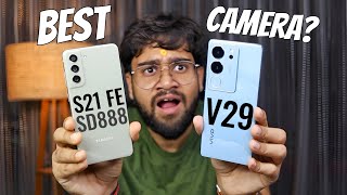 vivo V29 5G vs Samsung S21 FE SD88 Full Comparison ⚡ Best Camera Phone Under 30K 😱 [upl. by Esinnej261]