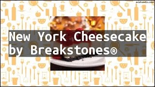 Recipe New York Cheesecake by Breakstones® [upl. by Jea208]