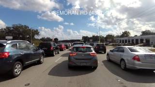 Drive up Semoran Blvd to I4 Freeway in Altamonte Springs Florida [upl. by Nnod]