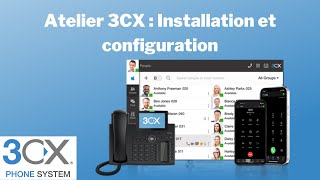 Atelier 3CX  Configuration Fanvil yealink et flyingvoice avec 3CX [upl. by Netta356]