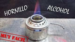 HORNILLO DE ALCOHOL y ALGODÓN CASERO quotmuy Facilquot [upl. by Pelletier148]