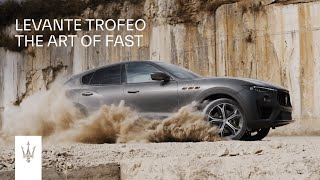 Maserati Levante Trofeo The Art of Fast [upl. by Pincas163]