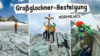 Grandiose Großglockner 3798m Besteigung über den Normalweg im Sommer [upl. by Nitsed106]