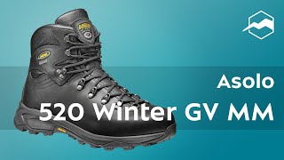 Ботинки Asolo 520 Winter GV MM Обзор [upl. by Olney708]