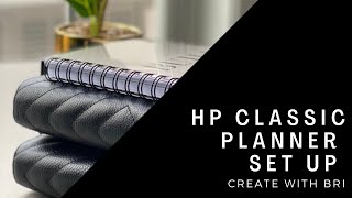 HP Classic Planner Set Up [upl. by Gautious]