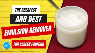 Is powdered emulsion remover the most economical option for reclaiming screen printing screens [upl. by Corotto]