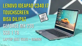 REVIEW LENOVO IDEAPAD C340 i7 INDONESIA 2020 💯 [upl. by Barnes]