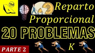 Problemas resueltos de Reparto Proporcional Directo e Inverso  Parte 2 [upl. by Garcia918]