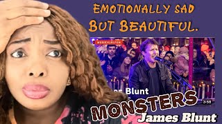 Very Emotional James Blunt  Monsters  Musikhjälpen 2021  Reaction [upl. by Loris27]