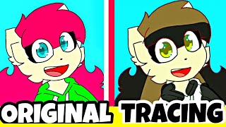 Poppy kitty meme 1M SPECIAL Kitty Channel Afnan x Tracing  Copy Piggy Animation [upl. by Merkle]