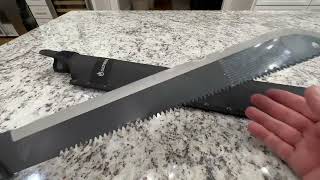 Gerber Gator Bush Machete Review [upl. by Noived934]