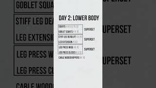 The BEST Workout Routine For Muscle Building 5 DAY SPLIT [upl. by Webster]