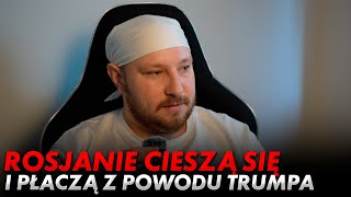 Reakcja Rosjan na zwycięstwo Trumpa [upl. by Ilera]