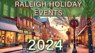 Raleigh’s BEST Christmas Events 2024 [upl. by Sarah]