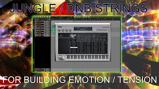 Using strings to build tension Intelligent DnB  Jungle  House [upl. by Jehiah662]