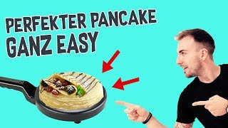 Der perfekte Pfannkuchen 😋 Küchengerät von Mediashop  Pancake Maker [upl. by Aicenad]