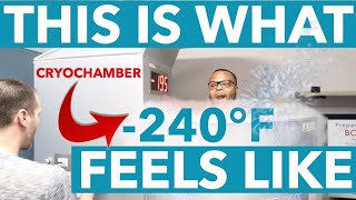 Spine Surgeon Tries 240°F Cryotherapy For the First TimeHeres How it Went [upl. by Micah852]