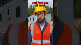 bad first day at work contrustion funny constracture automobile constution funnyvideo [upl. by Alana949]