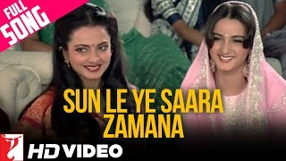 Sun Le Ye Saara Zamana  Full Song  Faasle  Rohan Rekha Farah  Lata Mangeshkar  ShivHari [upl. by Ssecnirp]