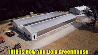 Building a Commercial Greenhouse Watch this FIRST [upl. by Virge704]