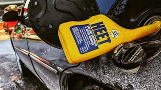 HEET how to put Fuel additive in your gasoline tank [upl. by Esadnac]