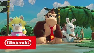 Mario  Rabbids Kingdom Battle  Donkey Kong Adventure Nintendo Switch [upl. by Ennalyrehc767]