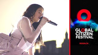 Rosalía Performs La Fama  Global Citizen Festival NYC [upl. by Nilesoy]