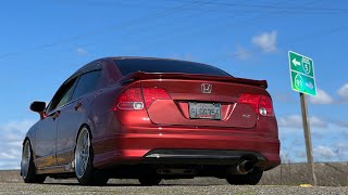 K24A 8th Gen Civic Si Exhaust Clips PLM Header amp Skunk 2 Catback [upl. by Elrak]