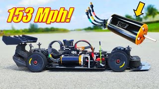 HUGE TP Motor 150 Mph 1st time EVER in Spartan Arrma Infraction V2GT [upl. by Ordisy118]