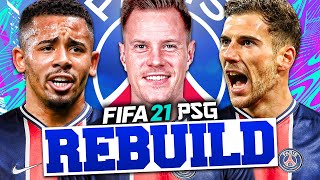 REBUILDING PSG FIFA 21 Career Mode [upl. by Jacynth]