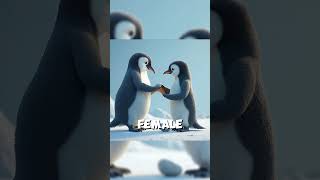 Ready for a PENGUIN love Story shorts penguins loveandaffection animatedshorts [upl. by Noiroc]