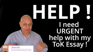 Help Urgent help needed  ToK Essay [upl. by Schram]