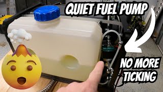 No More Ticking How This Quiet Fuel Pump Changed the Diesel Heater Game for Winter Camping Part 3 [upl. by Joses]