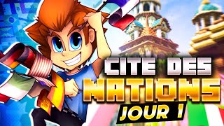 CITÉ DES NATIONS  La plus grosse Cité au MONDE  5 Pays 100 Joueurs  01 🌎 [upl. by Aennil]