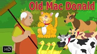 Old MacDonald Had A Farm Nursery Rhyme With Lyrics  Animation Rhymes [upl. by Ginger]