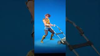 FORTNITE LEAKED EMOTE THE SNOWBLOWER fortnite shorts [upl. by Laurie]