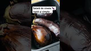 Salată de vinete 🍆 rapid și simplu cu vinete coapte la AirFryer… [upl. by Inej]