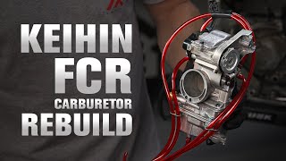 How to Rebuild a Keihin FCR Carburetor [upl. by Saint116]