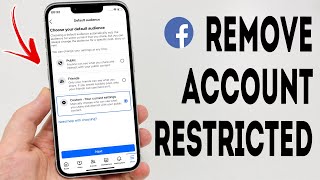 How To Remove Account Restricted On Facebook  Full Guide [upl. by Shaya199]