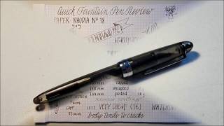 Jinhao 992 Quick Fountain Pen Review [upl. by Esinrahc71]