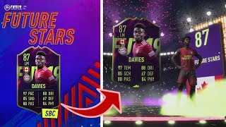 FIFA 19  LOHNT SICH DIE FUTURE STAR ALPHONSO DAVIES SBC 🤔  4 STERNE SKILLSI  🤔 [upl. by Ofilia876]