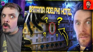 Caspersight  A PARANORMAL Experience In The Adelphi hotel  The HORROR STORIES Are True  REACTION [upl. by Pergrim]