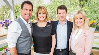 Home amp Family  Eric Mabius amp Kristin Booth on their new series Signed Sealed Delivered [upl. by Aniara]