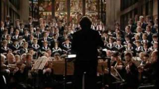 Bach Matthäuspassion  Thomanerchor quotKommt ihr Töchter helft mir klagenquot [upl. by Sibie]