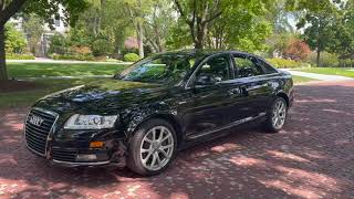 Audi A6 2010 Quattro 30 V6 Walk around with Engine start [upl. by Garett931]