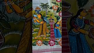 Cotton Handpainted Sarees♥️♥️WhatsApp79803586259434004708🥰🥰manjarisboutique saree …🩷🩷 [upl. by Putnam]