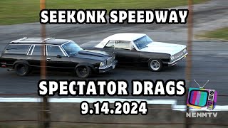 91424 Seekonk Speedway Spectator Drags All Rounds 2024 [upl. by Aguste]