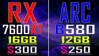 RX 7600XT vs Intel ARC B580 Can Intel Compete with AMD in 2024 [upl. by Aihsekin]