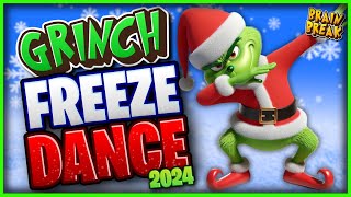 The Grinch Freeze Dance 20  Christmas Brain Break  Winter Just Dance  Danny Go Noodle Inspired [upl. by Paymar]