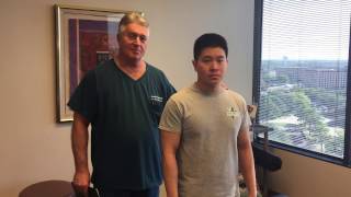 Full Spine Traction Manual Spinal Decompression quotRing Dingerquot Helps Houston Man [upl. by Vacuva321]